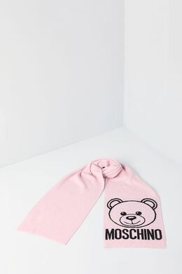 Moschino: Розовый шарф 