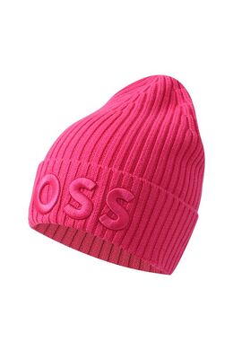 BOSS: Однотонная шапка 