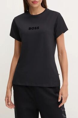 BOSS: Хлопковая футболка 