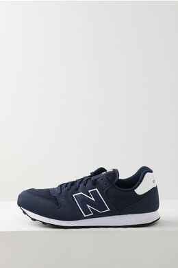 NEW BALANCE: Синие кроссовки  500