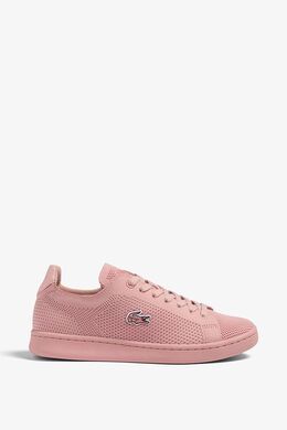 Lacoste: Розовые кеды 