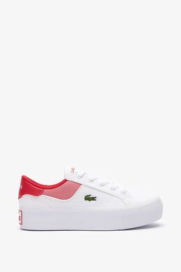 Lacoste: Белые кеды 