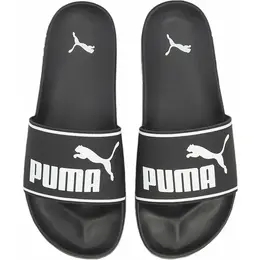 PUMA: Чёрные шлёпанцы  Leadcat