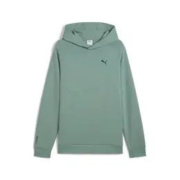 PUMA: Зелёная толстовка 