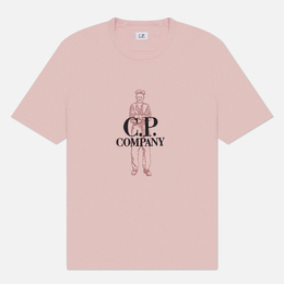 C.P. Company: Розовая футболка 