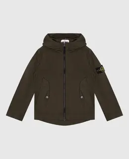 Stone Island: Зелёная куртка 