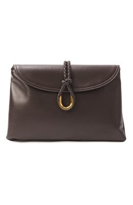 Bottega Veneta: Коричневая сумка 