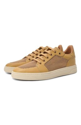 Giuseppe Zanotti Design: Бежевые кеды 