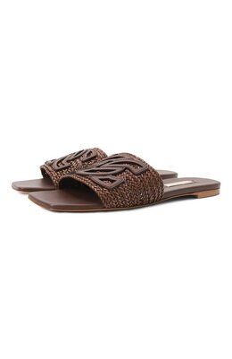 Casadei: Коричневые шлёпанцы 