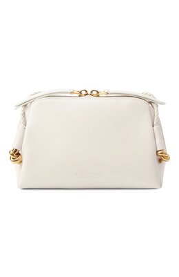 Bottega Veneta: Белая сумка  Pouch
