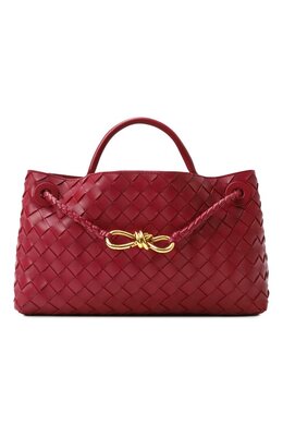Bottega Veneta: Красная сумка 