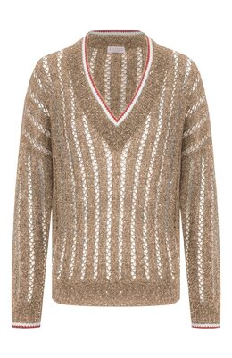 Brunello Cucinelli: Льняной свитер 