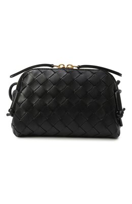 Bottega Veneta: Чёрная сумка  Pouch