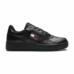 Tommy Jeans: Чёрные кроссовки 