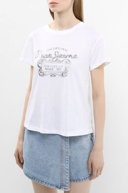 PEPE JEANS: Хлопковая футболка 