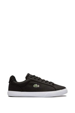 Lacoste: Чёрные кеды 