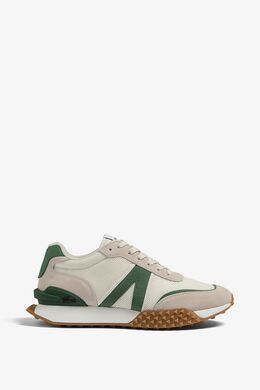 Lacoste: Бежевые кроссовки 