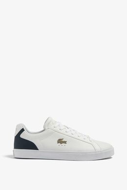 Lacoste: Белые кеды 