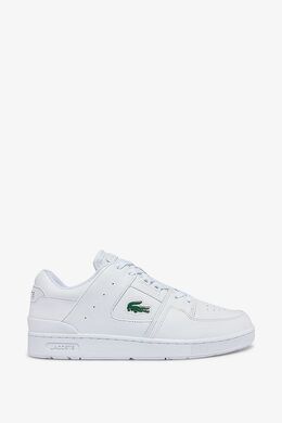 Lacoste: Белые кеды 