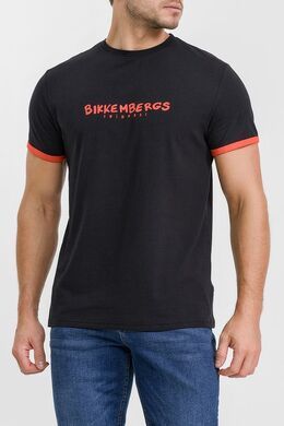 BIKKEMBERGS: Хлопковая футболка 