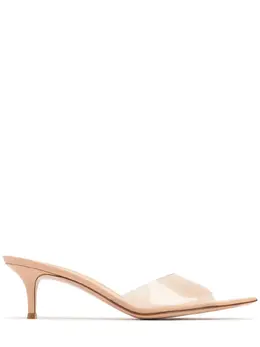 GIANVITO ROSSI: Прозрачные сандалии  Plexi