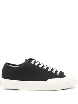 Superga: Чёрные кроссовки 