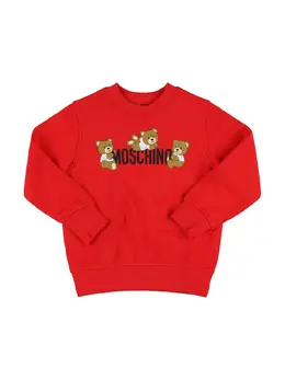 MOSCHINO: Хлопковый свитшот 