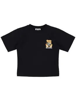 MOSCHINO: Хлопковая футболка 