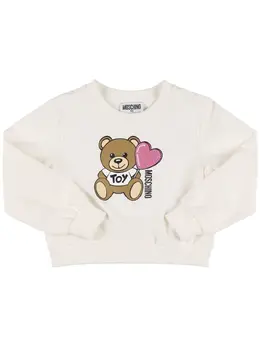 MOSCHINO: Хлопковый свитшот 