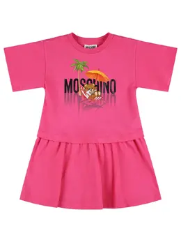 MOSCHINO: Хлопковое платье 
