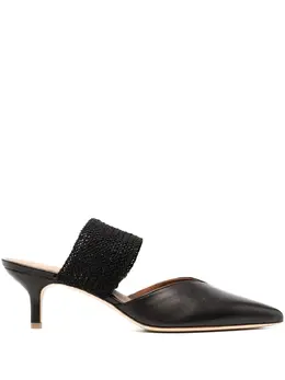 Malone Souliers: Чёрные сабо 