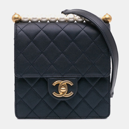 Chanel: Синяя сумка 