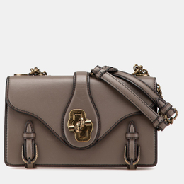 Bottega Veneta: Коричневая сумка  City