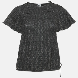 M Missoni: Чёрный топ 