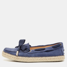 Tod's: Голубые мокасины 
