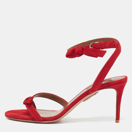 Aquazzura: Красные сандалии 