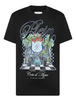 Philipp Plein: Чёрная футболка 