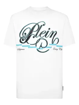 Philipp Plein: Белая футболка 
