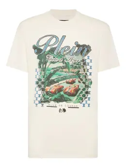 Philipp Plein: Белая футболка 