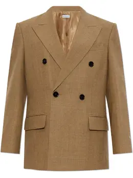 Burberry: Пиджаки из шерсти 
