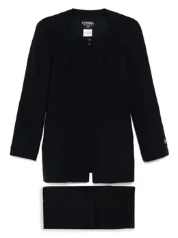 CHANEL Pre-Owned: Синие брюки 