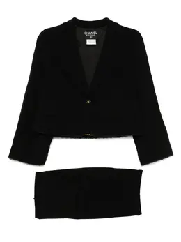 CHANEL Pre-Owned: Чёрные брюки 