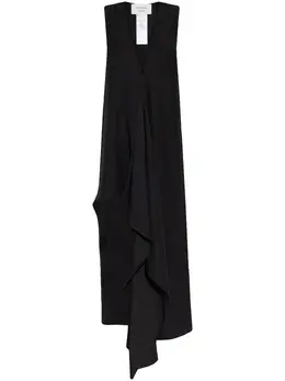 Sportmax: Длинное платье 