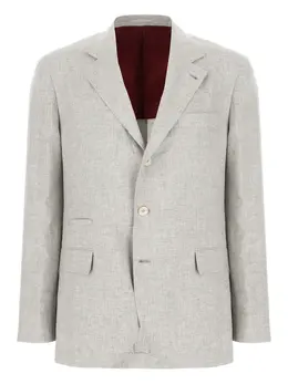 Brunello Cucinelli: Однобортные пиджаки 