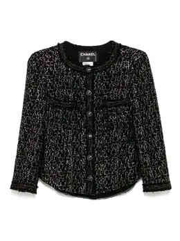 CHANEL Pre-Owned: Однобортная куртка 