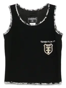 CHANEL Pre-Owned: Топ без рукава 
