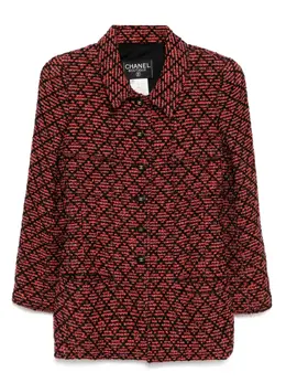 CHANEL Pre-Owned: Однобортная куртка 