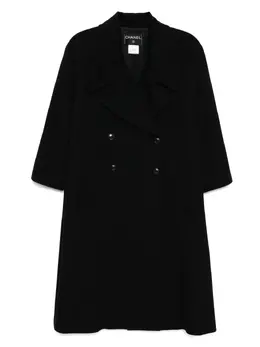 CHANEL Pre-Owned: Двубортное пальто 