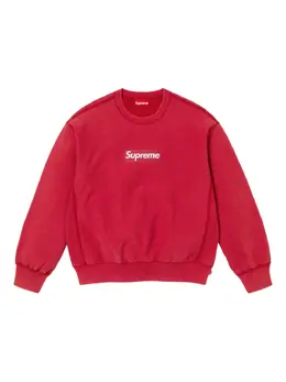 Supreme: Красный свитшот  Box Logo