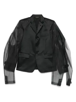 Comme Des Garçons: Жакет из фатина 